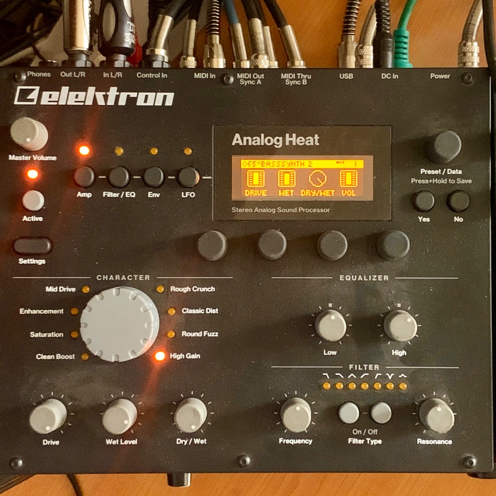 Elektron Analog Heat Distortion Processor NAM Profiles