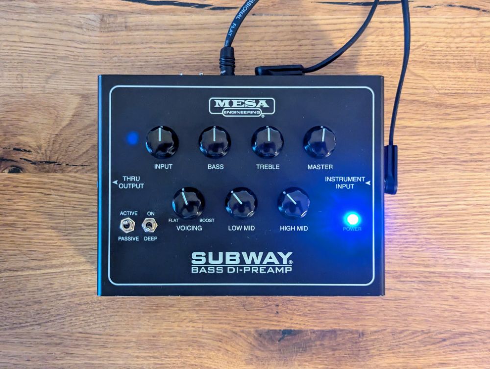Mesa Boogie SUBWAY Bass DI-PREAMP NAM Profiles by @plingubus