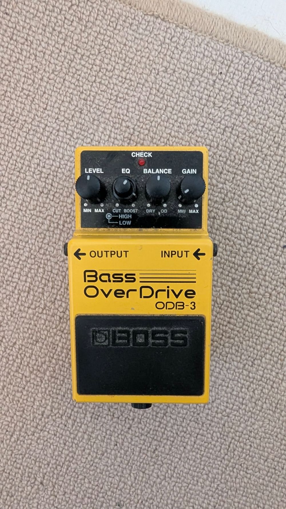 Boss ODB-3 Bass Overdrive NAM Profiles by @lewispilcher