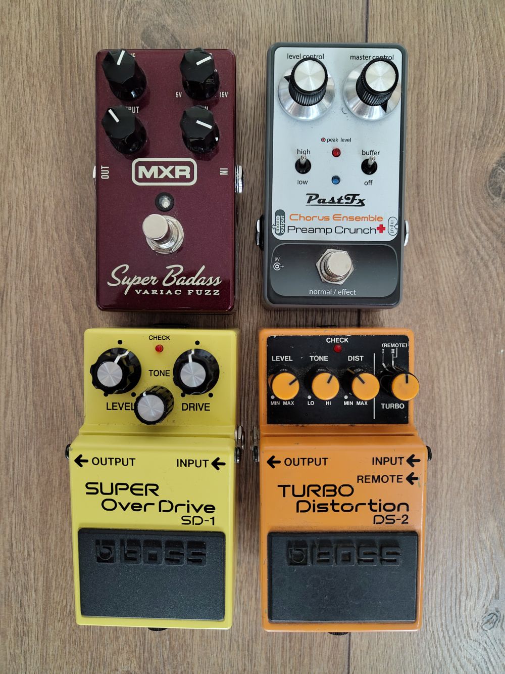 Boss DS-2 Turbo Distortion & stacking NAM Profiles