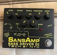 Sansamp Bass Driver DI, clean+boost NAM Profiles
