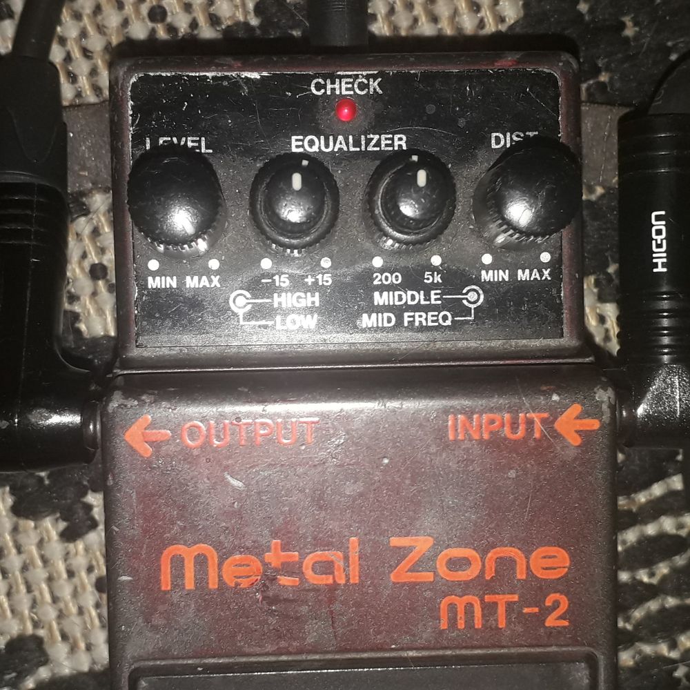 Boss Metalzone - clean boost settings NAM Profiles