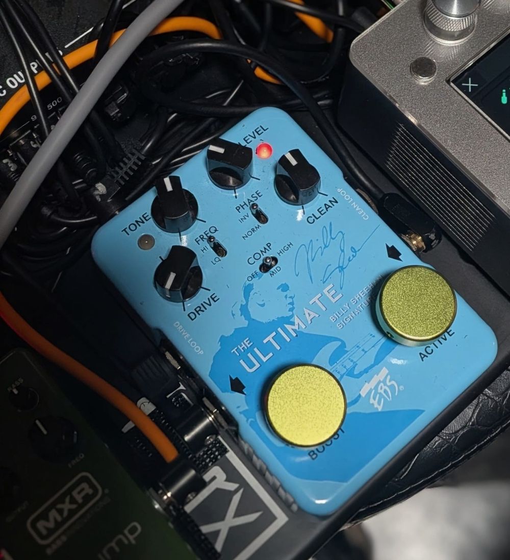 EBS Billy Sheehan Ultimate Signature Drive Pedal NAM Profiles