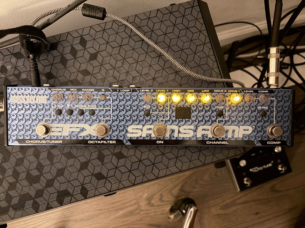 Tech21 Sansamp Bass Fly Rig v2 NAM Profiles by @jgma