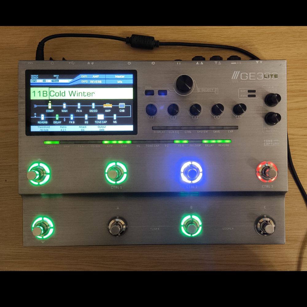 Mooer GE300 Lite - Various Full Rig Patches NAM Profiles by @mat4k