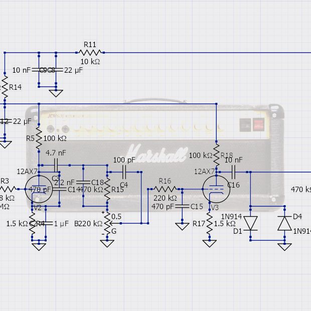 Marshall JCM600 (LiveSPICE2NAM) NAM Profiles by @83ennui