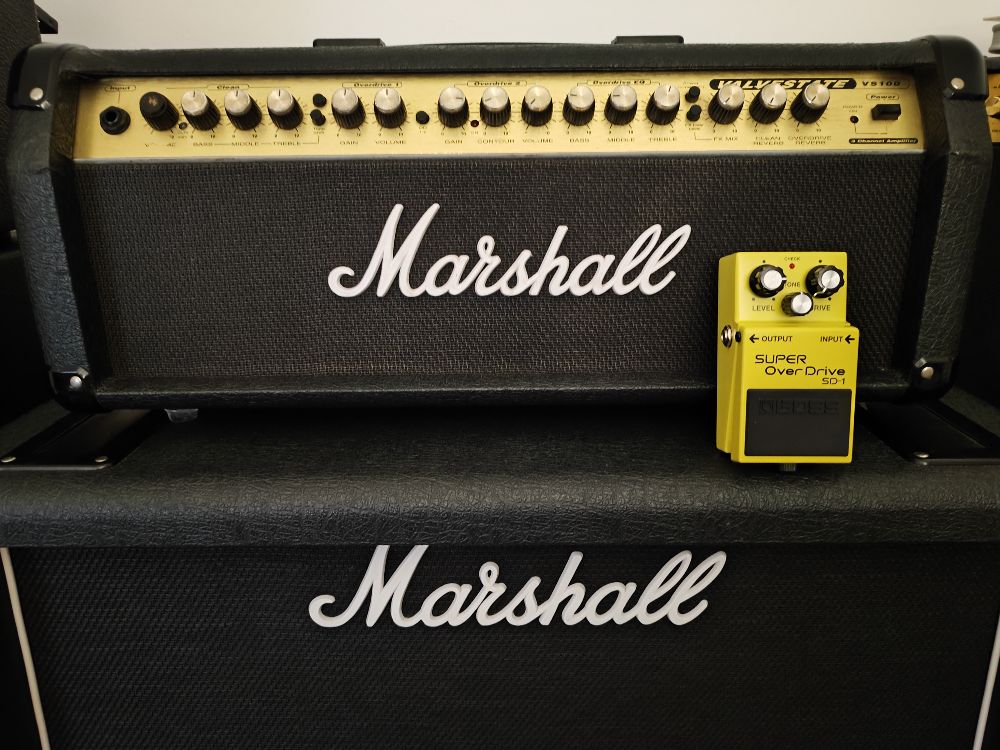 Marshall Valvestate VS100 + SD-1 