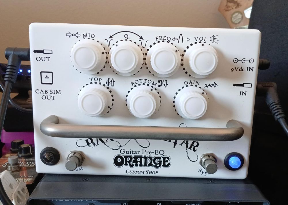 ORANGE BAX BANGEETAR (WHITE) ギターエフェクター Bax Bangeetar – Orange Music Electronic Co Ltd