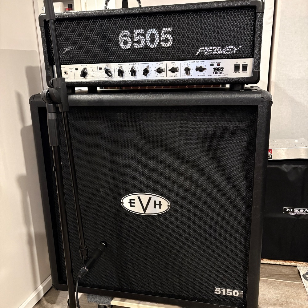 Full Rig - Peavey 6505 1992 Original Lead - EVH 5150III 4x12