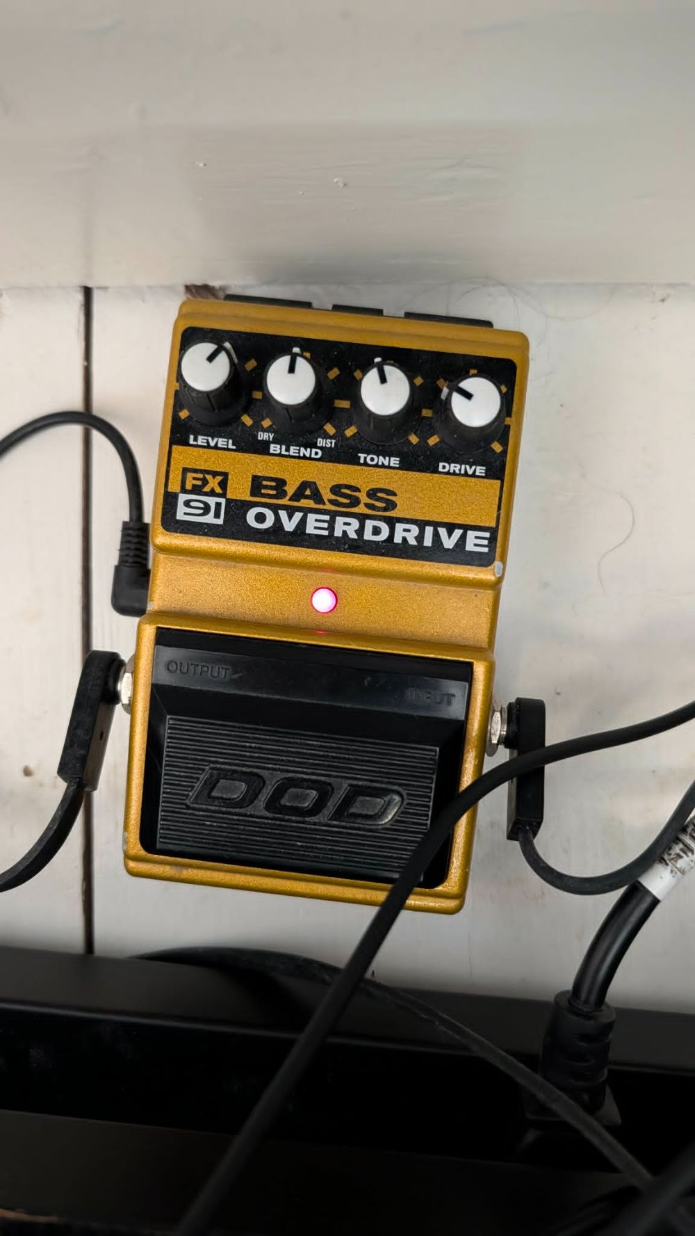 DOD FX 91 BASSOVERDRIVE ベースエフェクター DOD FX91 Bass Overdrive NAM Profiles by @lewispilcher