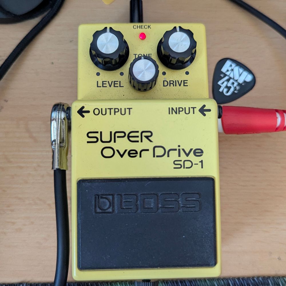 Boss Super Overdrive SD-1 NAM Profiles by @dapedalguy