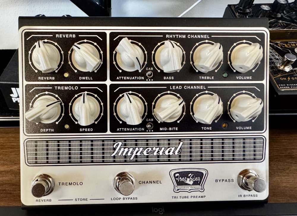 Tone King Imperial Preamp Pedal NAM Profiles by @salvolm84