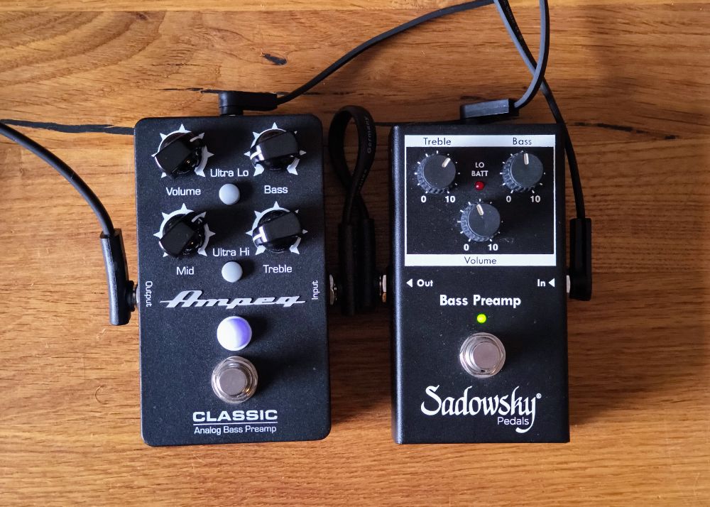 Sadowsky Bass Preamp + Mesa Boogie SUBWAY Bass Preamp NAM Profiles
