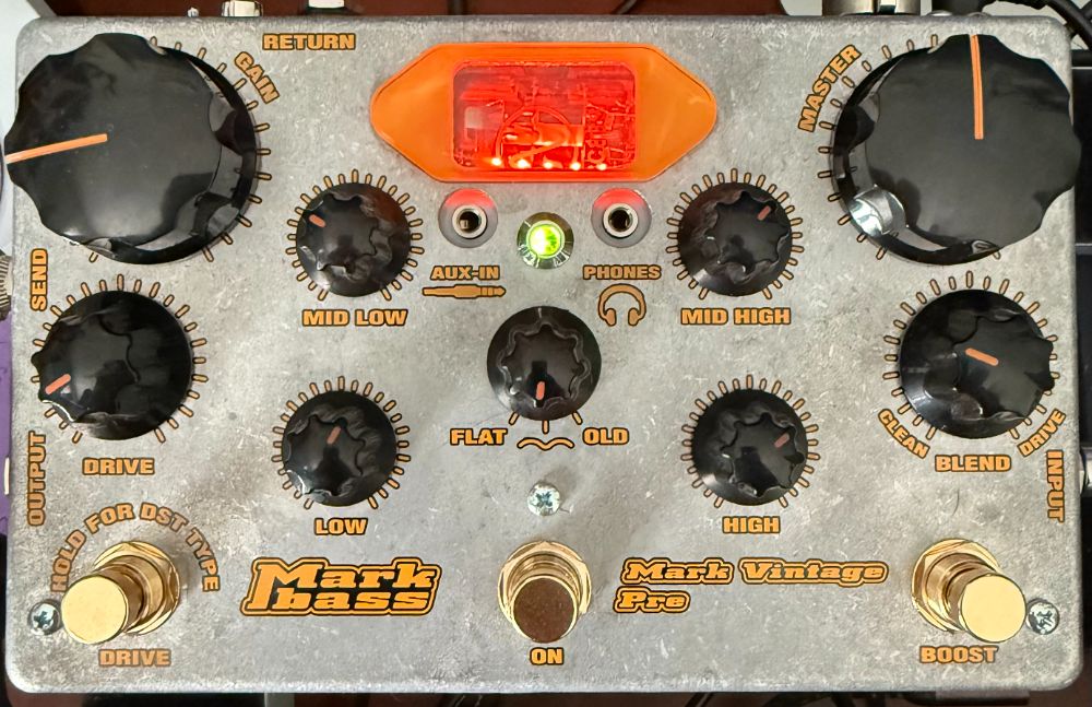 Markbass Mark Vintage Pre Clean NAM Profiles by @ajiverson16