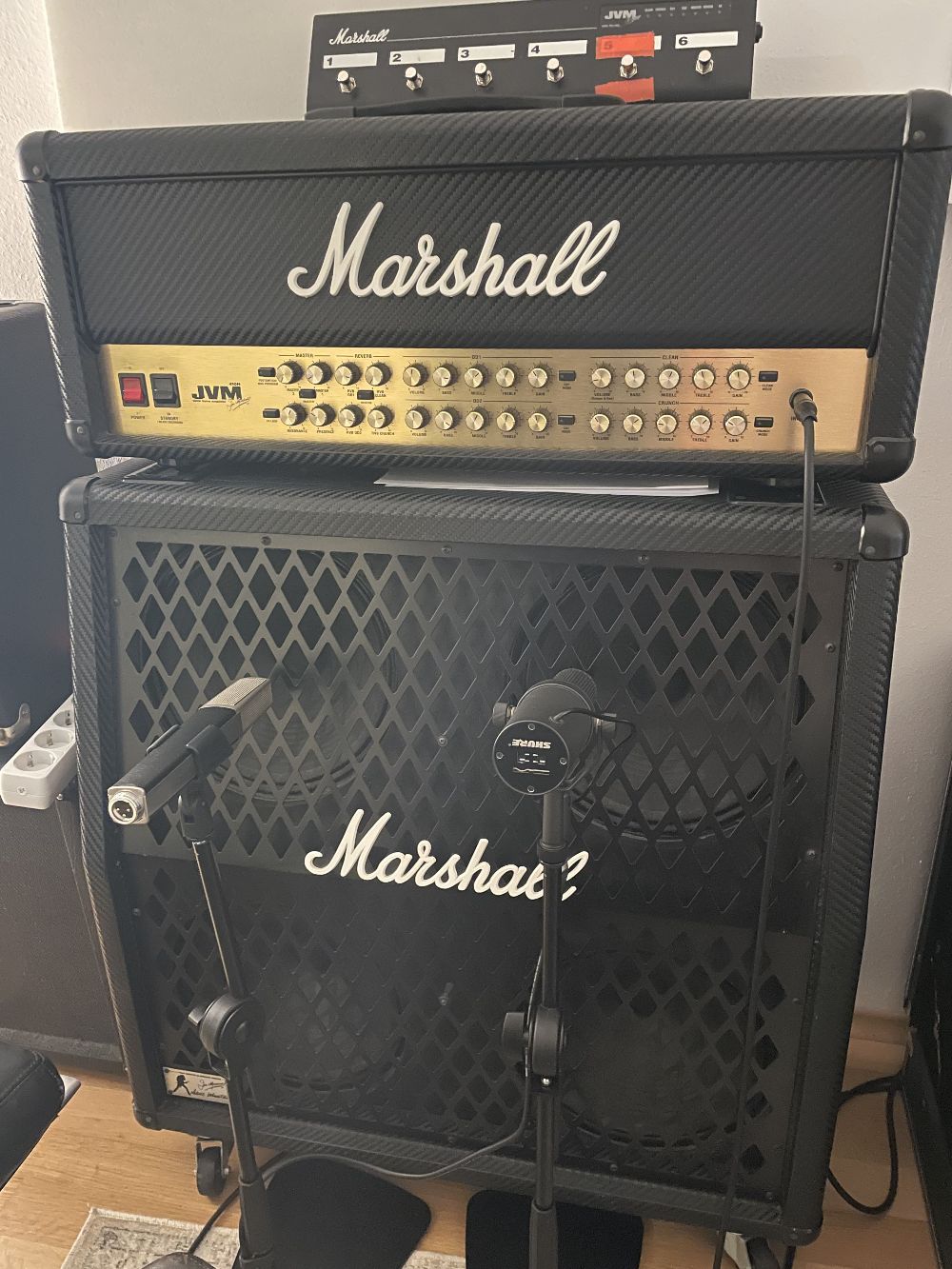 Marshall JVM 410 - Dave Mustaine 4x12 Cab - Boss SD1 NAM Profiles