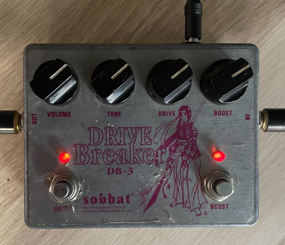 ギター sobbat drive breaker DB-3 Sobbat Drive Breaker DB-3 JAPANESE BOUTIQUE OVERDRIVE WITH BOOST