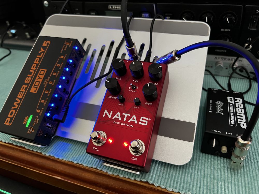 Fortin NATAS Preamp Pedal NAM Profiles by @modernroyaljams · TONE3000