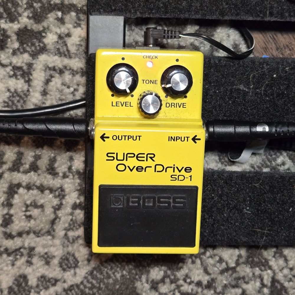 Boss SD-1 Boost NAM Profiles by @madhatteramplab