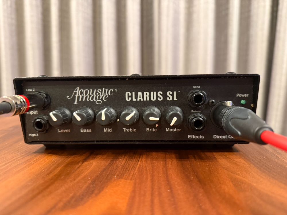 Acoustic Image Clarus SL - Lv 10.5, Bass 10.5, Mid 12, Treb 14