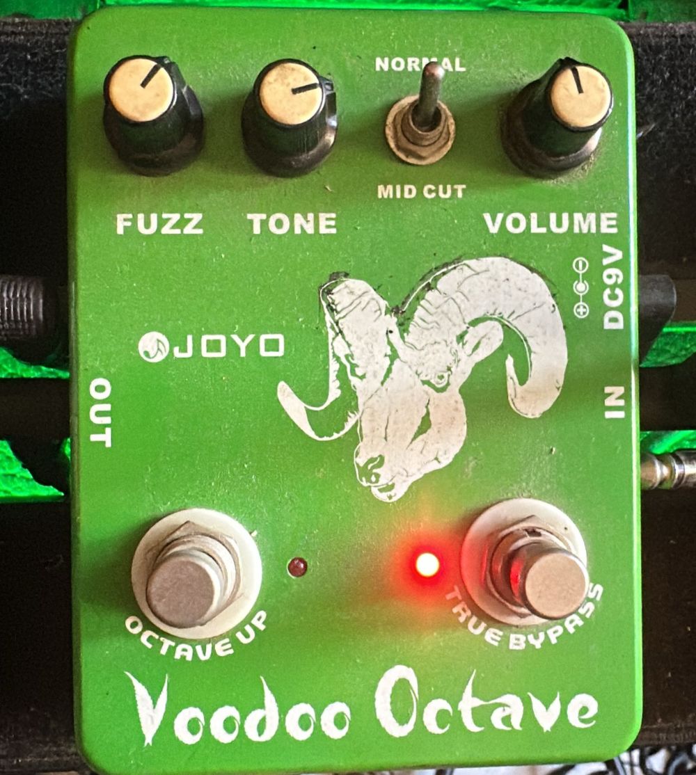 Joyo Voodoo Octave Heavy Fuzz NAM Profiles by @ratcockroach