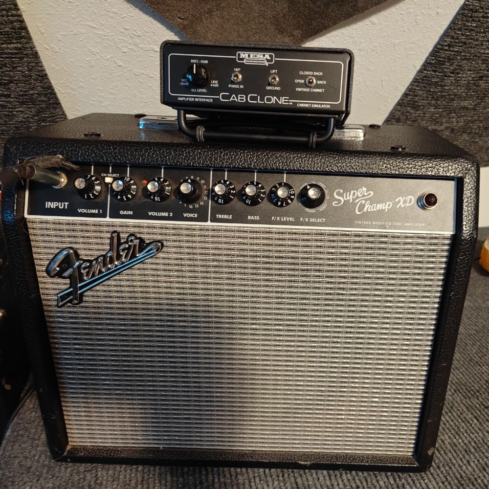 Fender Super Champ XD 2007 Combo Channel 1 Amp Out No Speaker NAM