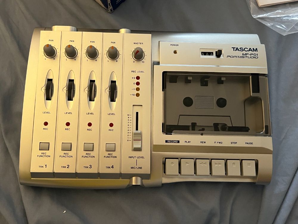 Tascam MF-P01 Portastudio NAM Profiles by @reddogz158