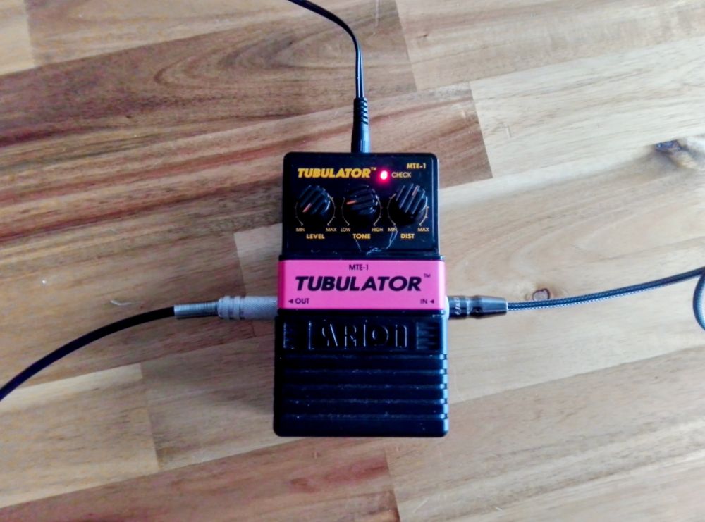 Arion MTE-1 Tubulator boost and overdrive (Tube Screamer family