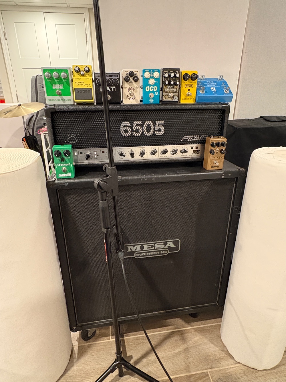 コペル　ペキナ　セット Peavey 6505 1992 Original - Rhythm Boosted - Mesa 4x12 - Full Rig