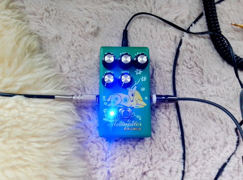 Ginean RINGMOD リングモジュレーター Gonkulator コピー Ginean Modulator Ringmod distortion and modulation pedal - DOD