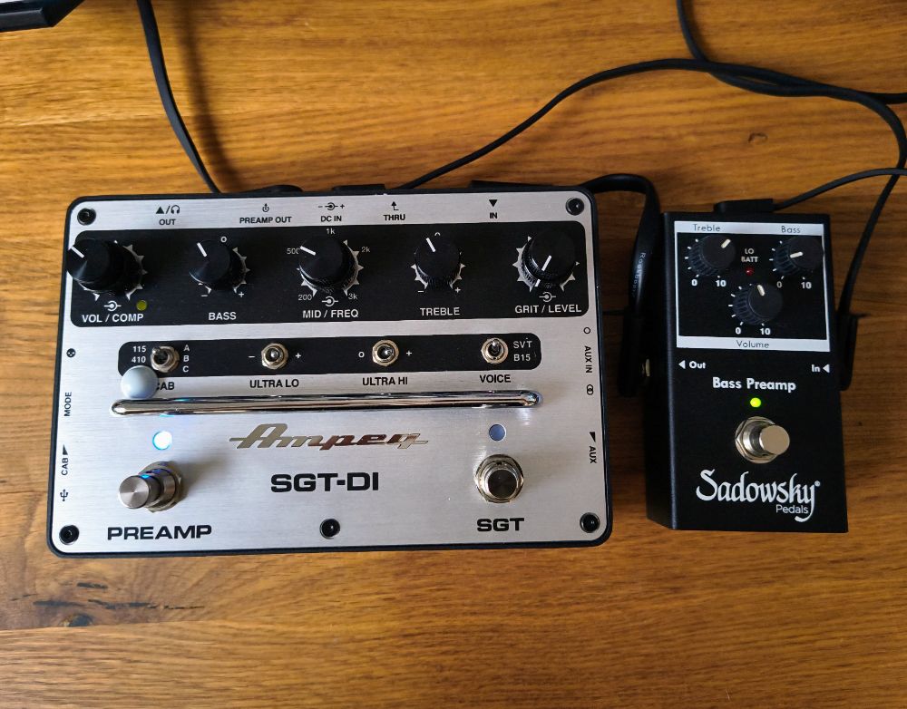 EDEN WTDI Bass Guitar Pre Amplifier NAM Profiles