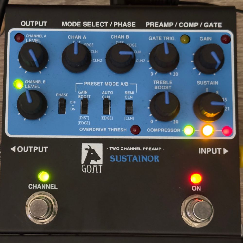GOAT SUSTAINOR（Rockman clone） GOAT Blue Series Sustainor NAM