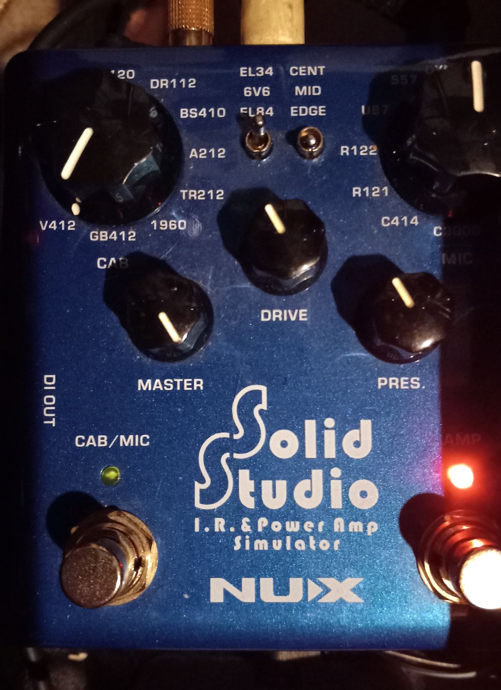 Nux Solid Studio Power Amp Sim NAM Profiles by @lukesull