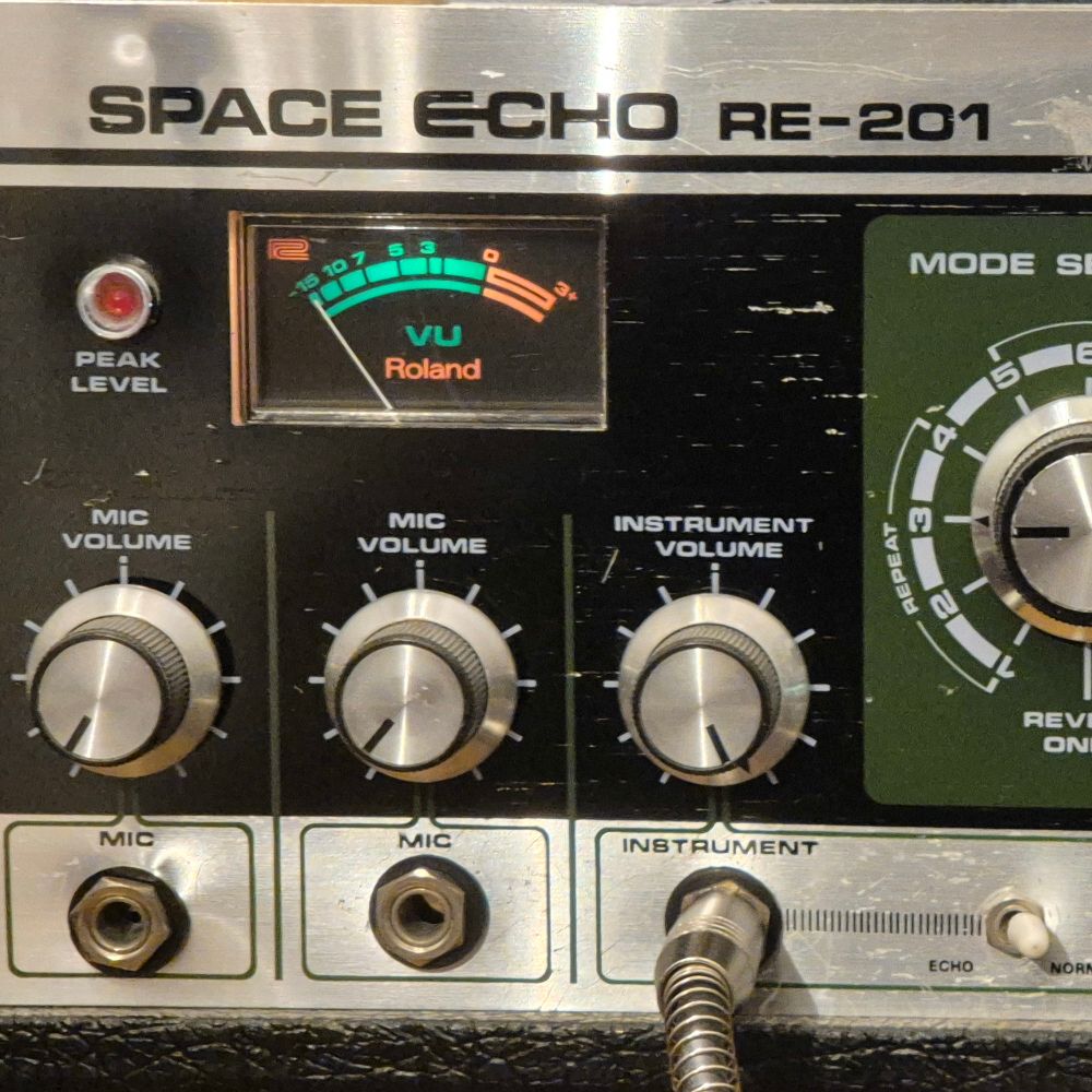 Roland Space Echo RE-201 NAM Profiles by @rogerkl